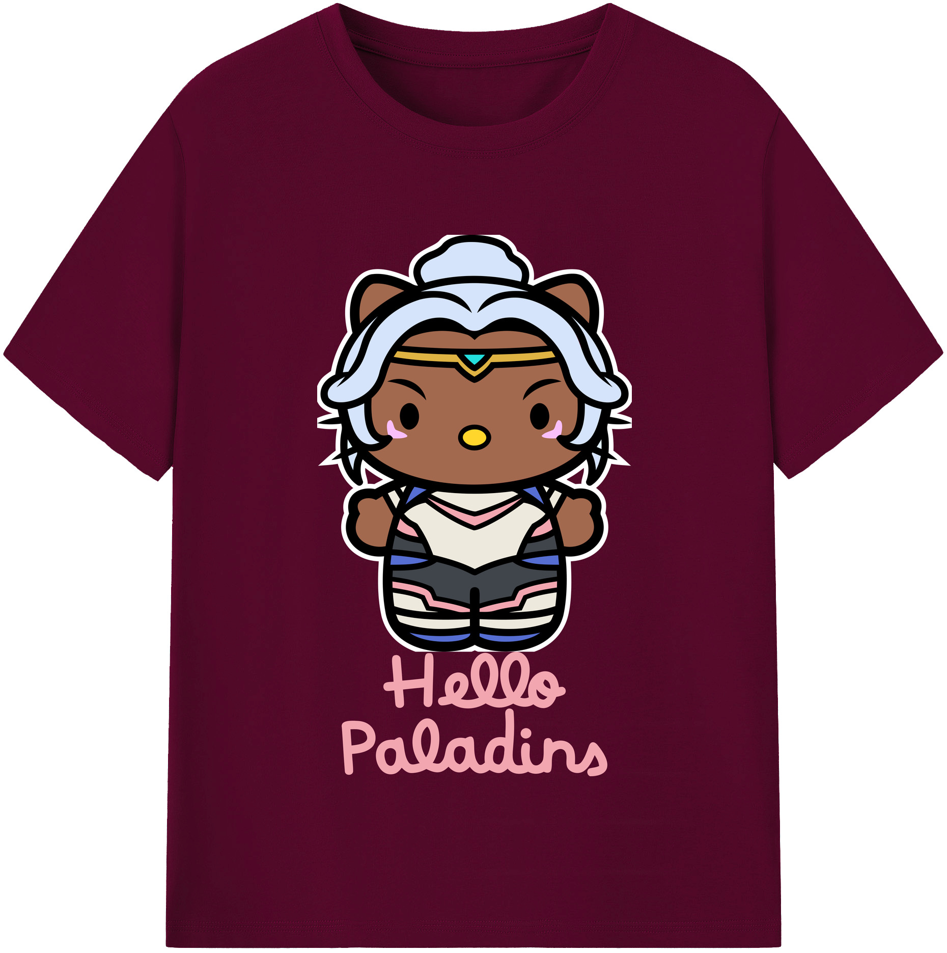 （画像用） Hello Kitty ハローキティ レディースカジュアルプリントTシャツ（綿100％）